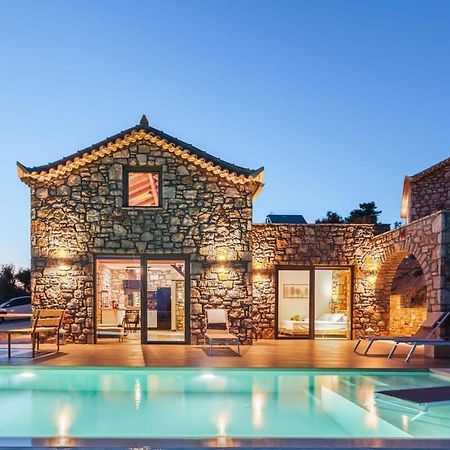 Gerakada Exclusive-Seaview Villa With Private Pool Koróni Exteriér fotografie